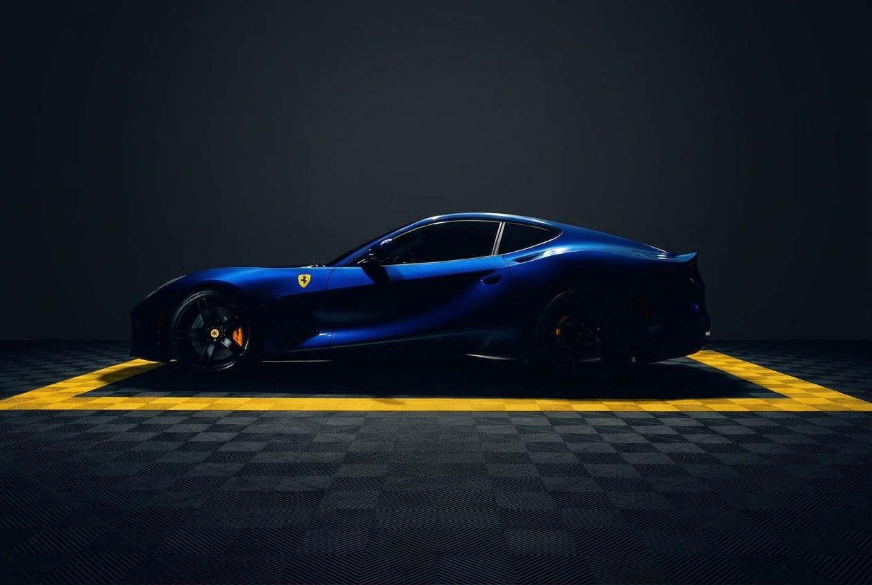 Ferrari paint protection at Flex Auto Care Studio Pasadena