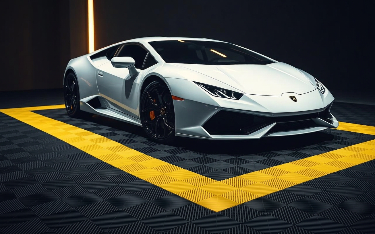 Lamborghini paint protection at Flex Auto Care Studio Pasadena