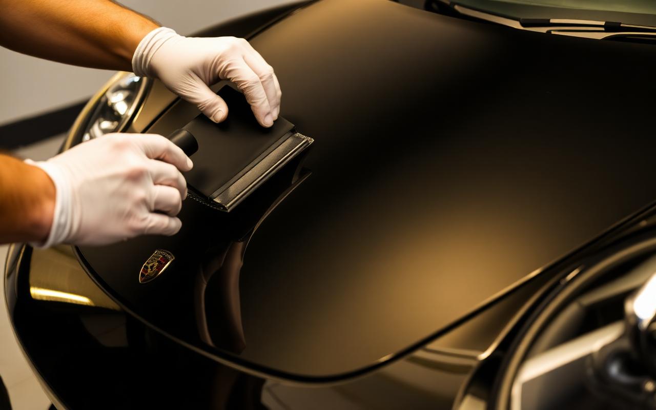 Paint protection film install